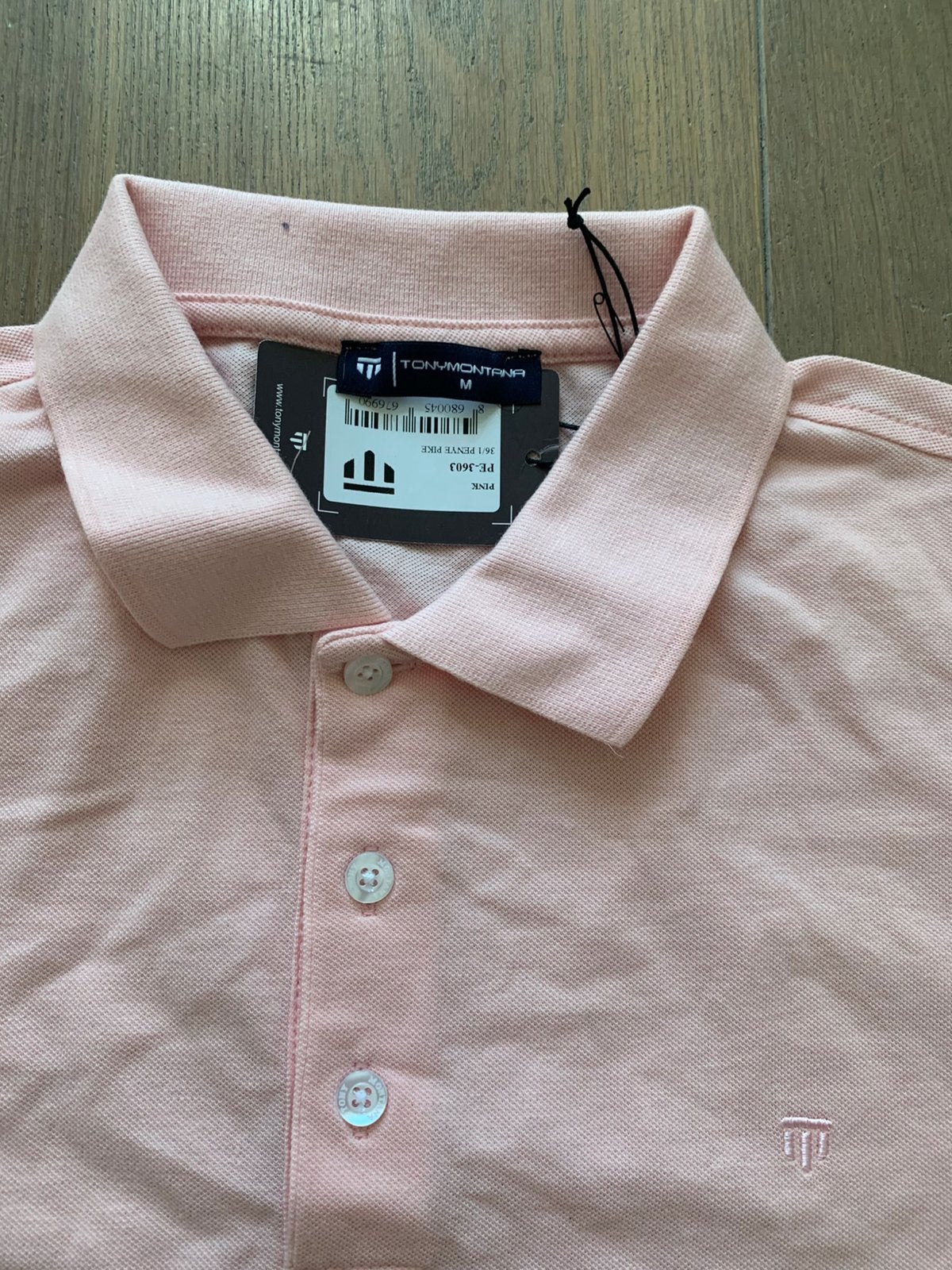 Polo maat M, Ophalen of Verzenden, Zo goed als nieuw, Maat 52/54 (L), Roze