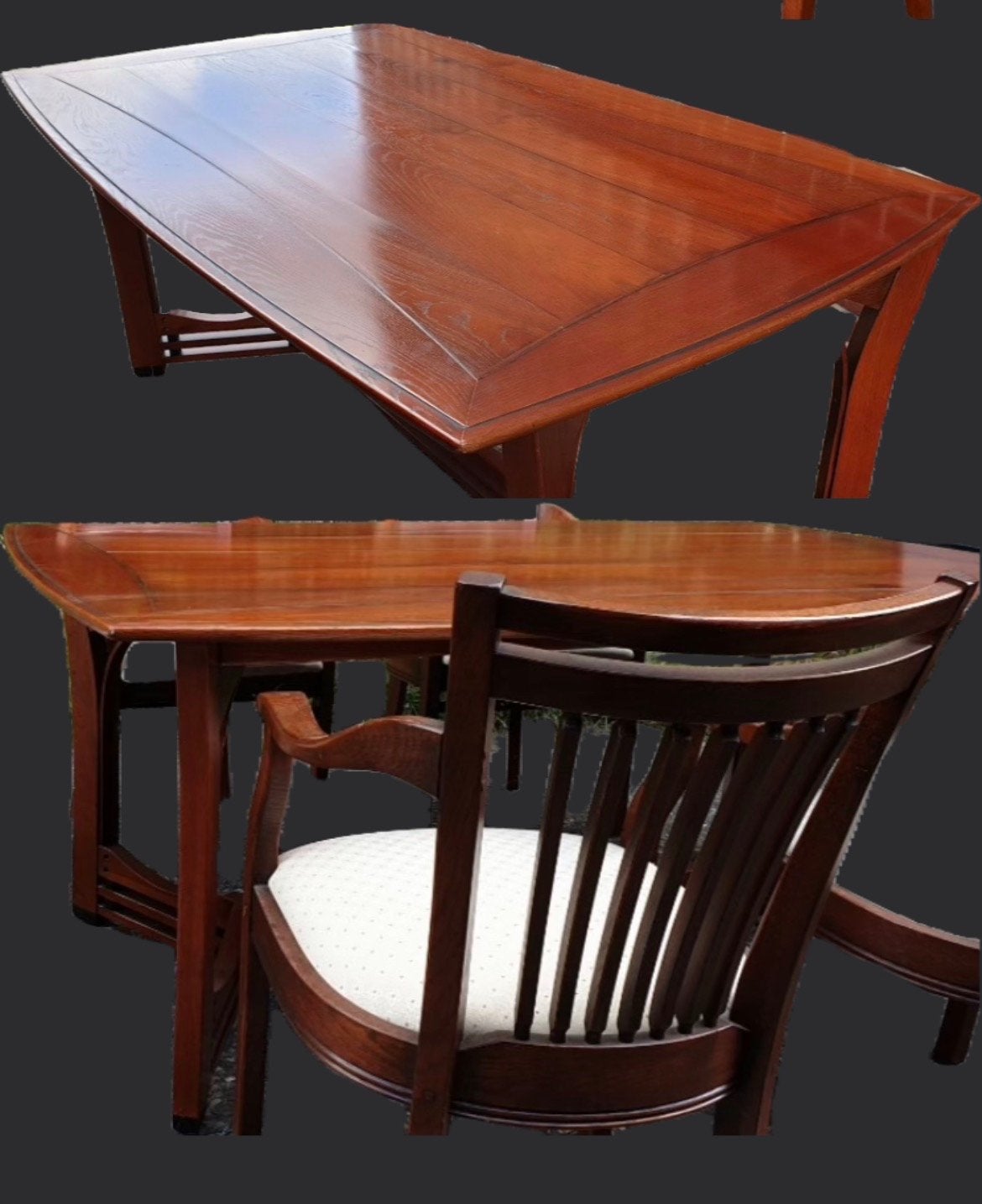 Schuitema Jugendstil Eetkamer met 5 Stoelen, Ophalen of Verzenden