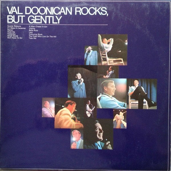 Val Doonican ‎– Val Doonican Rocks, But Gently, LP, Gebruikt, Ophalen of Verzenden, Poprock