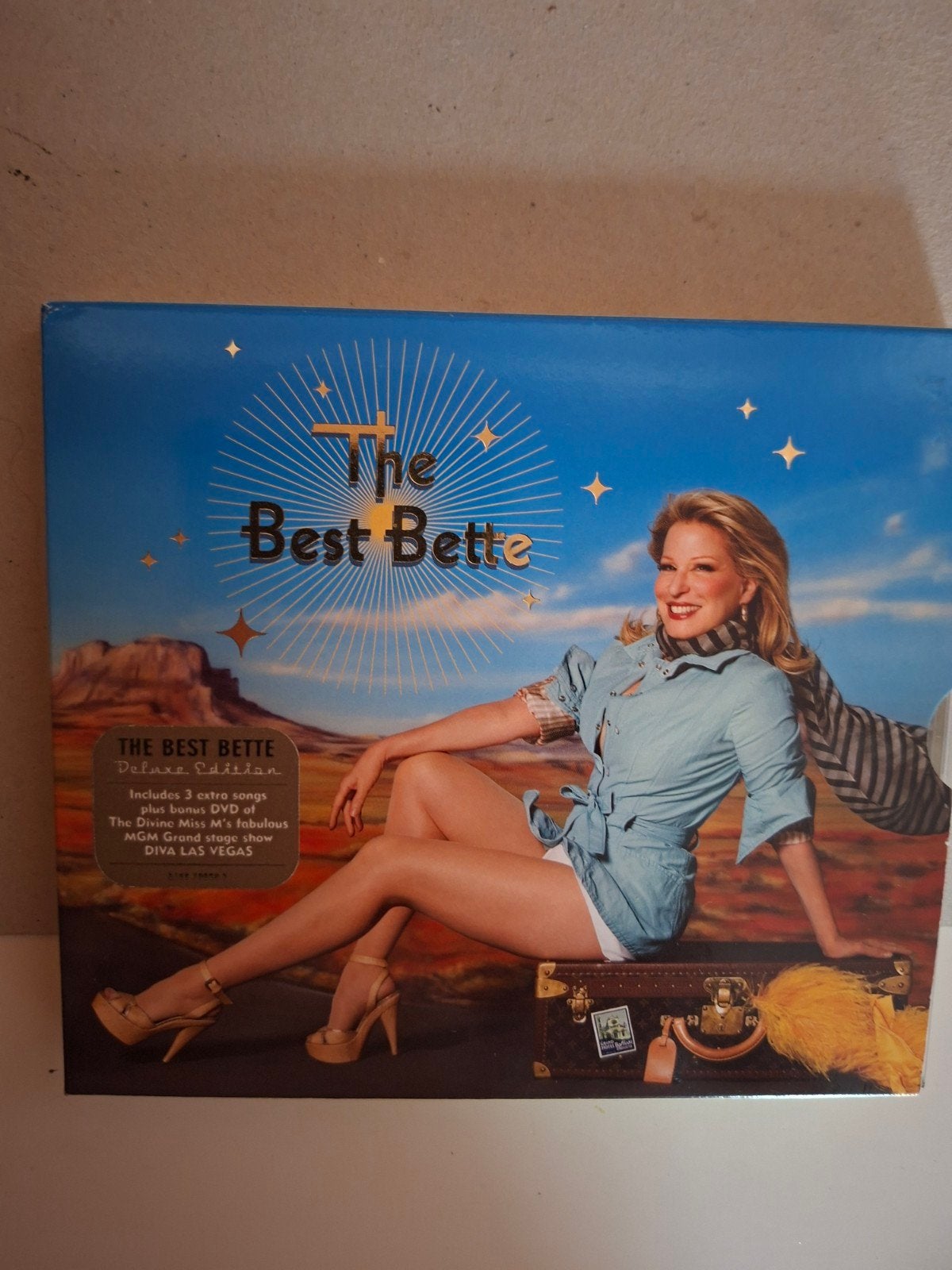 The best bette  cd & dvd diva las vegas bette midler, Alle leeftijden, Verzenden, Zo goed als nieuw, Concert