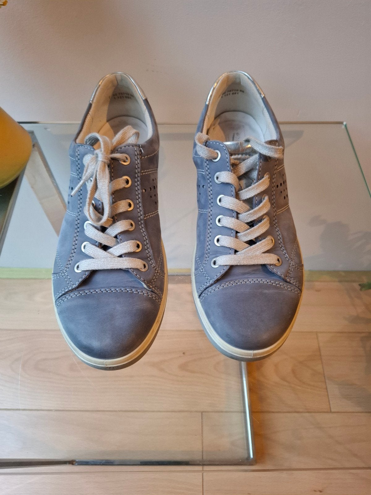 blauwe sneakers/veterschoenen Medicus maat 7 is 40,5, Kleding | Dames, Schoenen, Medicus, Verzenden, Blauw, Sneakers of Gympen