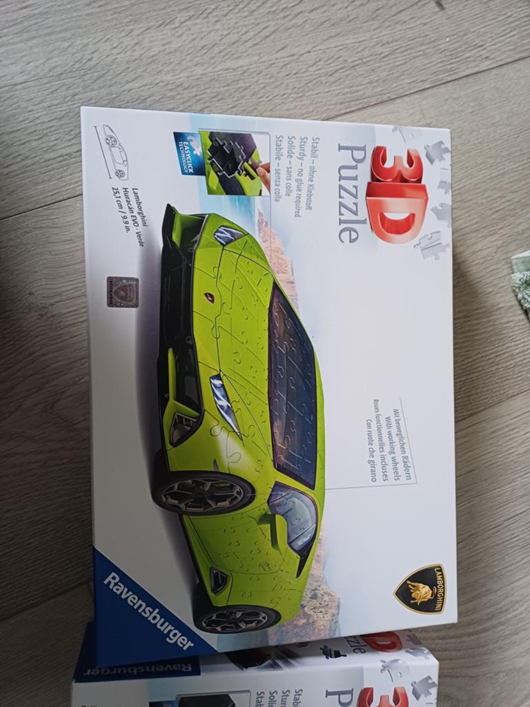Ravensburger 3D Puzzel Lamborghini & Porsche (Nieuw), Ophalen of Verzenden, Meer dan 50 stukjes, Nieuw, 6 jaar of ouder