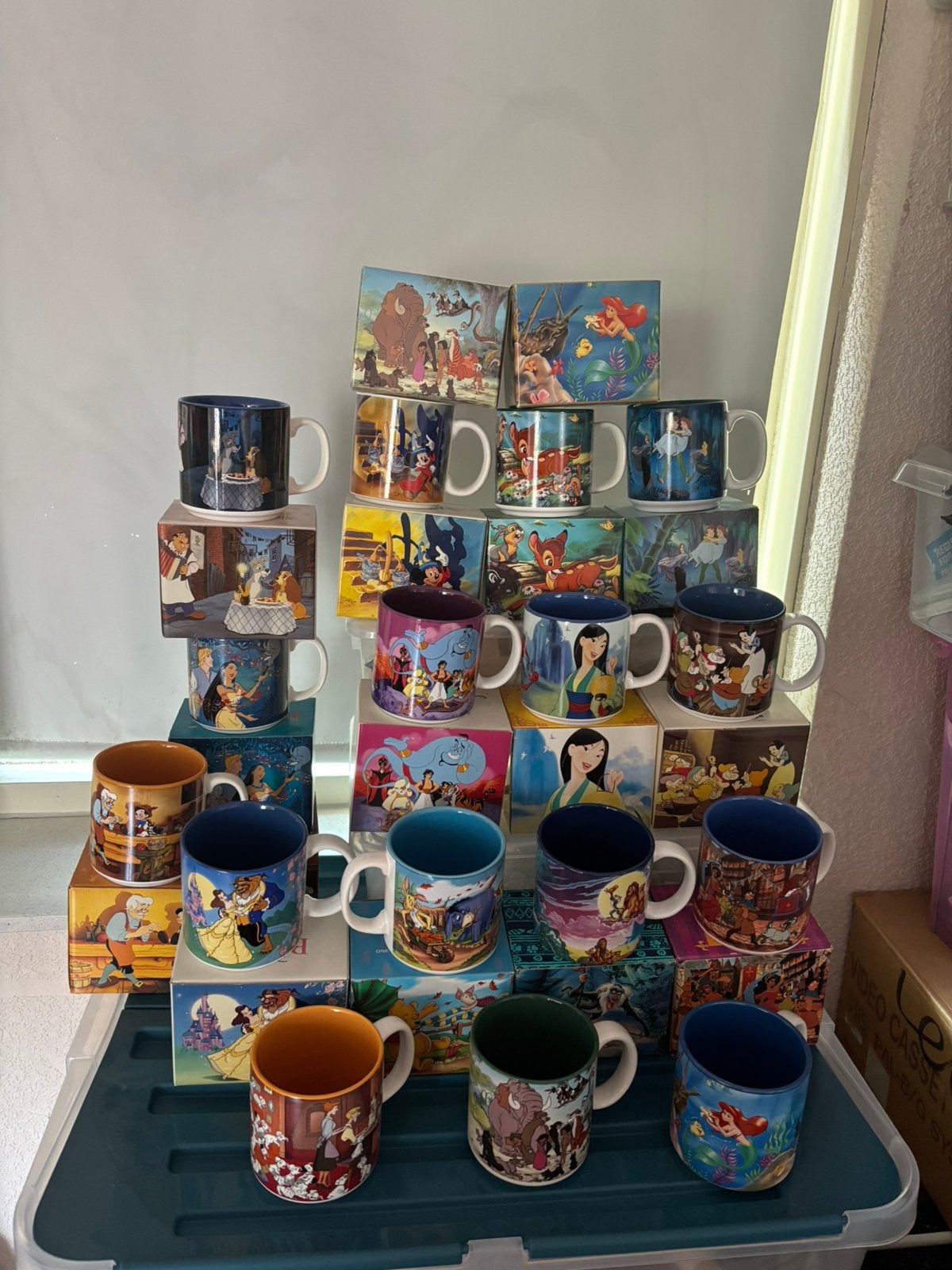 Orginele mokken disneyland parijs, Ophalen of Verzenden, Assepoester of Belle, Zo goed als nieuw, Overige typen
