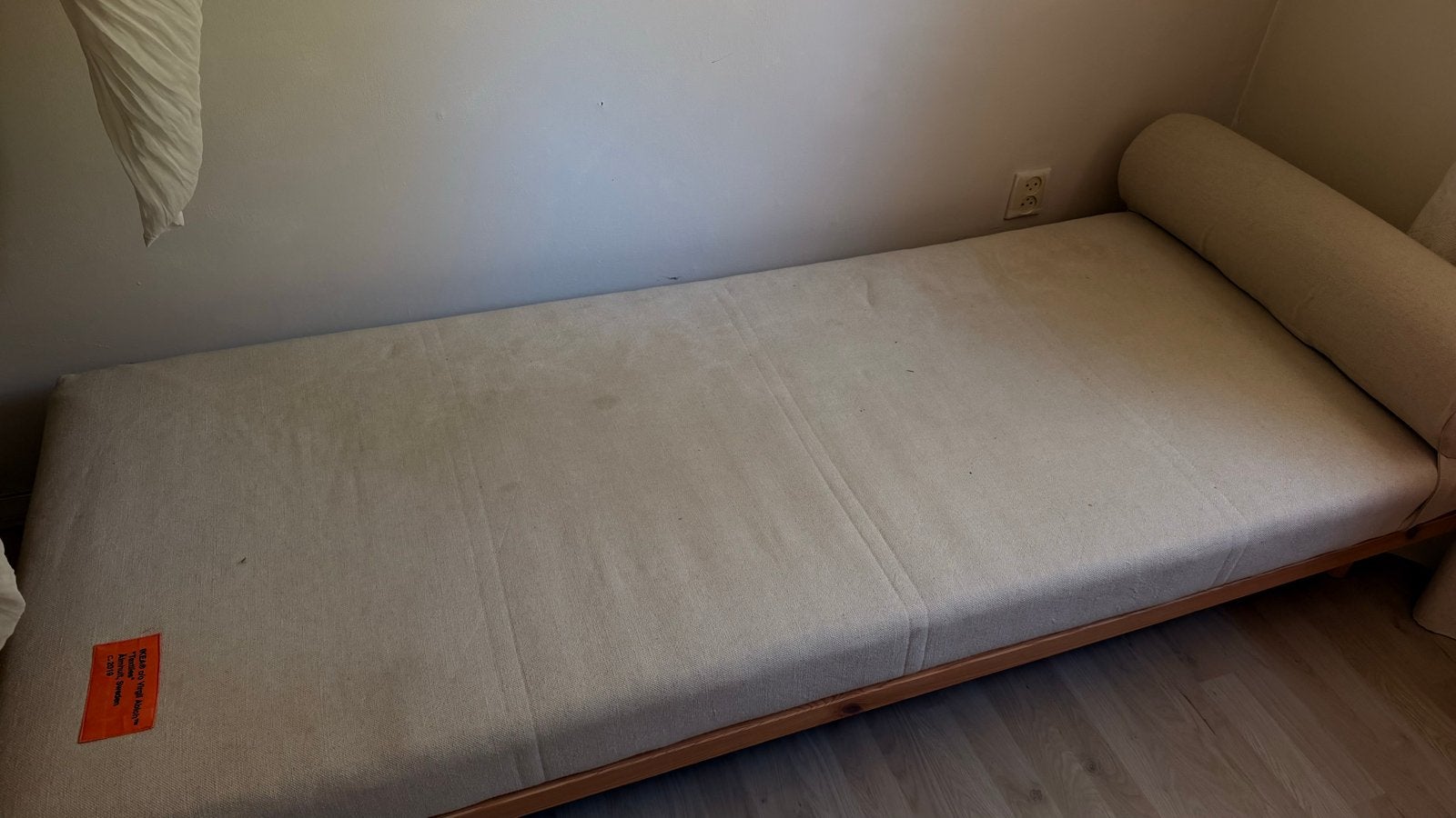 IKEA x Virgil Abloh 'MARKERAD' Daybed, Ophalen, Gebruikt, Eenpersoons, Beige