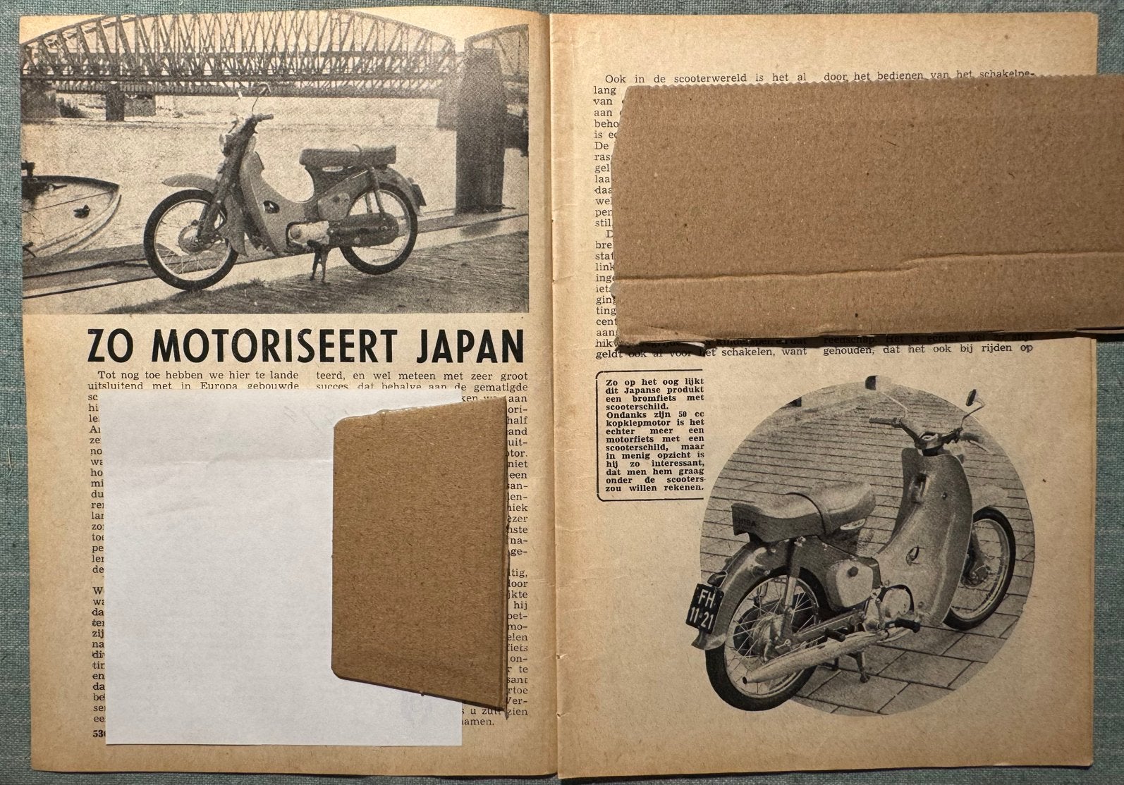 Verslag Honda Super Cub 50, Verzenden, Zo goed als nieuw, Motoren