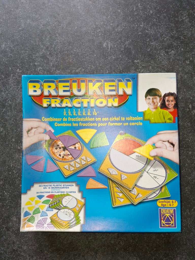 Breuken leren, Kinderen en Baby's, Speelgoed | Educatief en Creatief, Ophalen, Zo goed als nieuw
