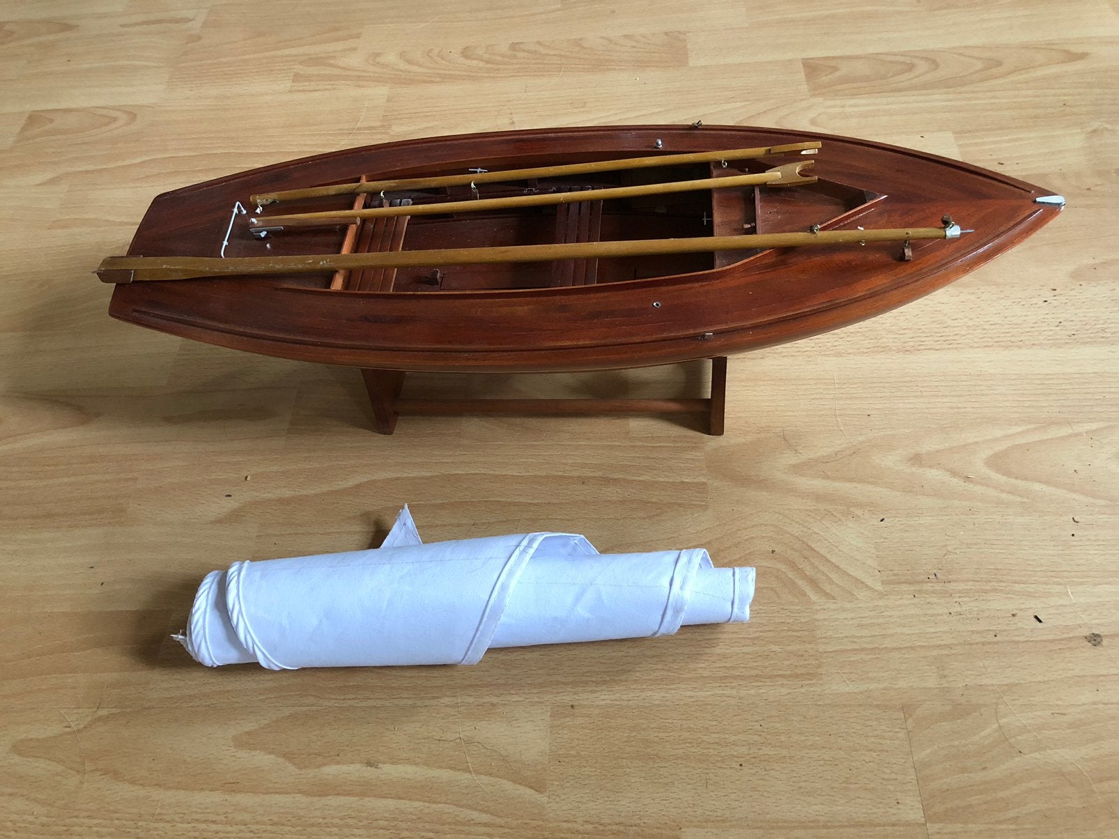 Houten model BM 16 kwadraat., Ophalen of Verzenden, Gebruikt