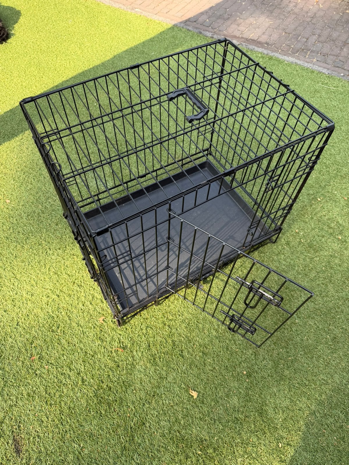 Honden bench, Dieren en Toebehoren, Hondenhokken, Ophalen, Gebruikt, Minder dan 65 cm, Minder dan 75 cm