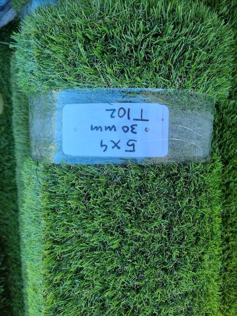 Kunstgras coupon 5 x 4 meter T102 30 mm, Ophalen, Nieuw, 20 m² of meer, Kunstgras