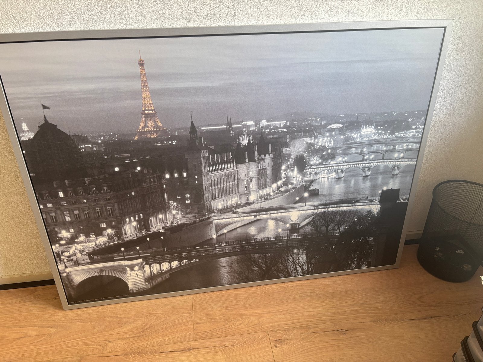 Foto Parijs, Huis en Inrichting, Ophalen, Zo goed als nieuw, 125 cm of meer, Schilderij