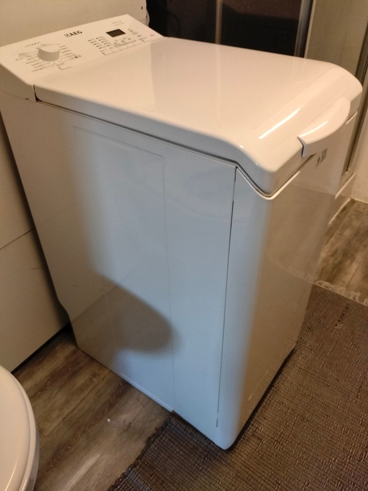 wasmachine AEG, Witgoed en Apparatuur, Wasmachines, 4 tot 6 kg, Ophalen, 1200 tot 1600 toeren, 85 tot 90 cm