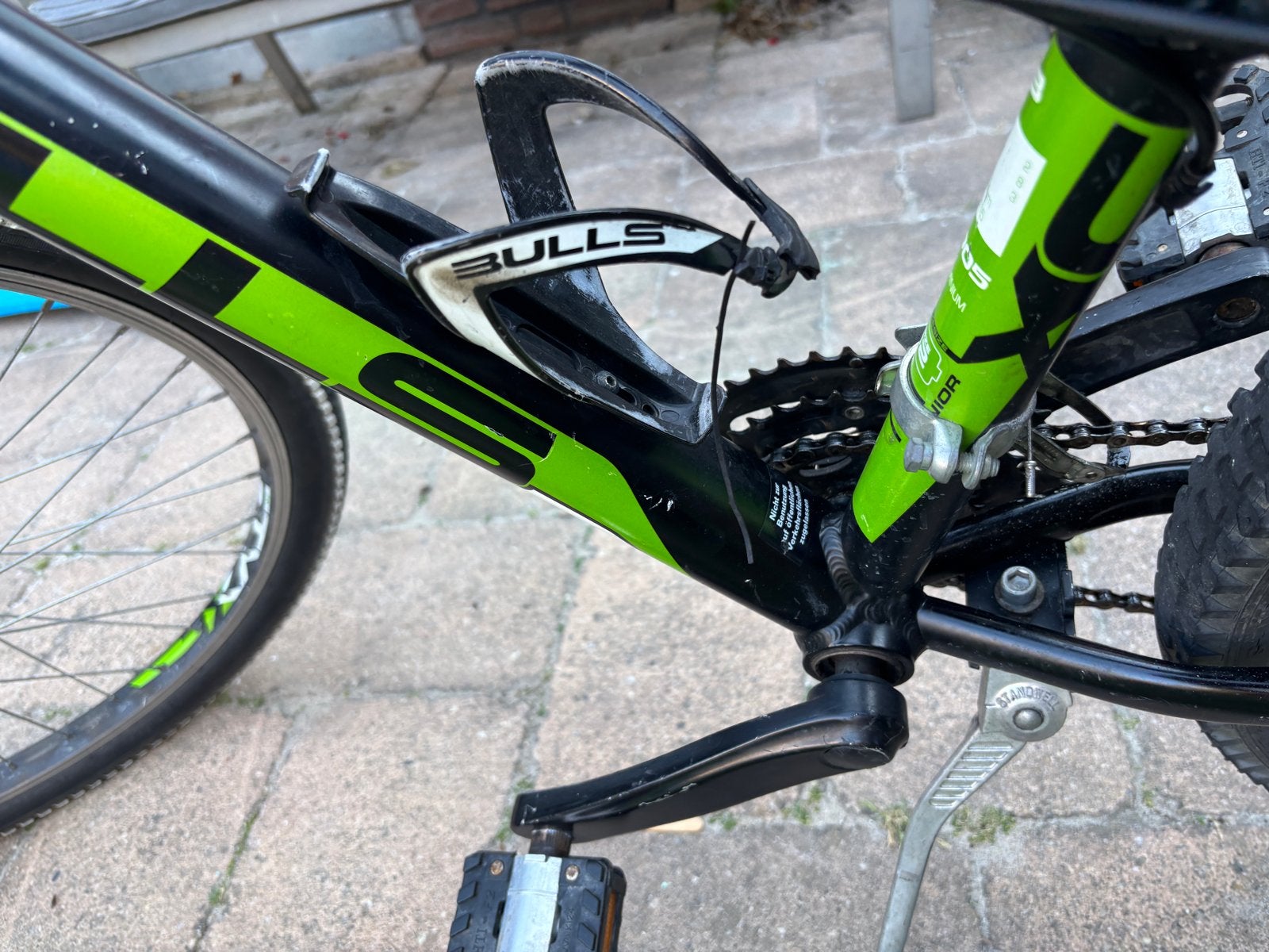 Bulls Tokee 24 inch Mountainbike - Zwart/Groen, Fietsen en Brommers, Gebruikt, Hardtail, Ophalen, Overige merken