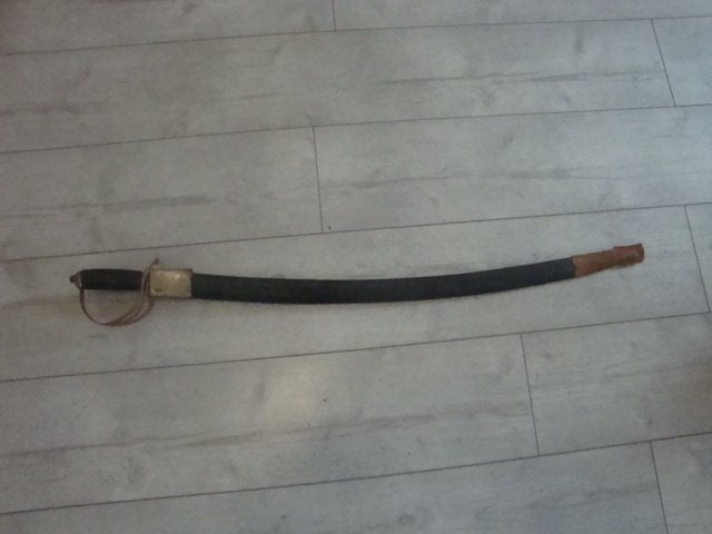oude zwaard, Antiek en Kunst, Ophalen of Verzenden