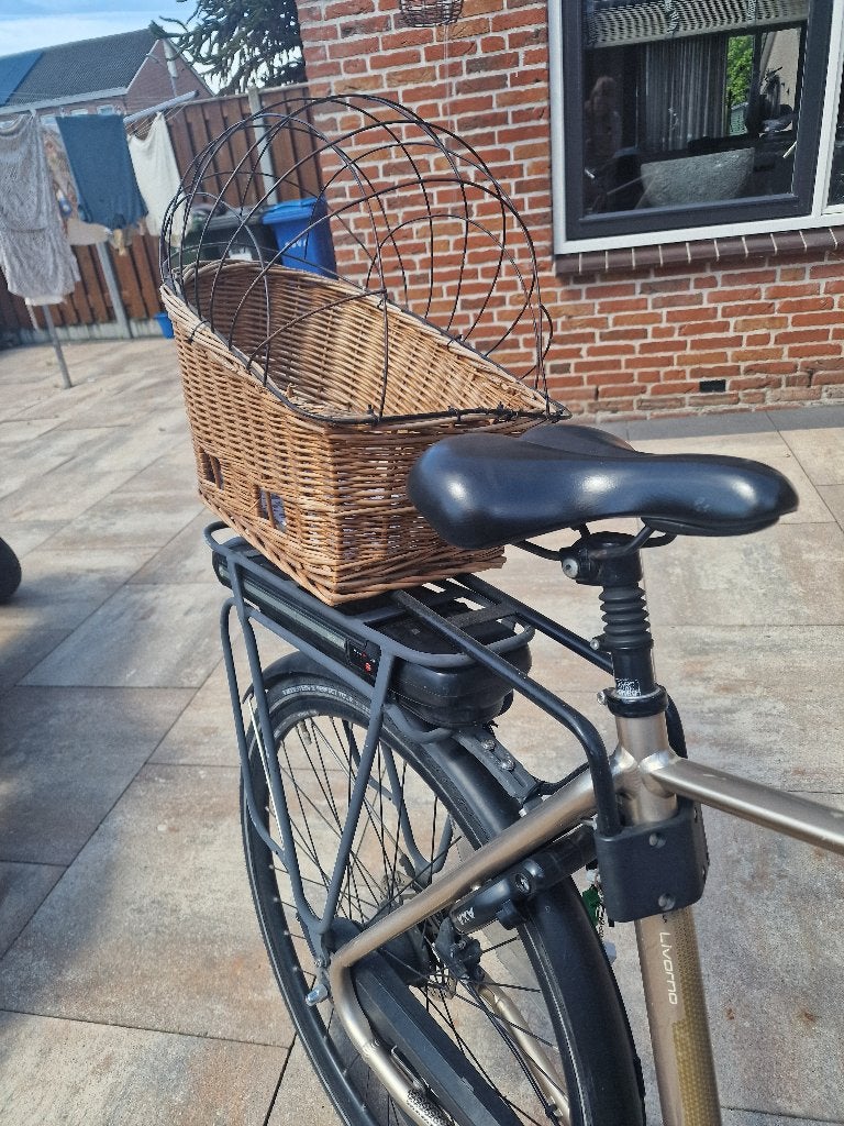 Honden fietsmand, Ophalen of Verzenden, Gebruikt