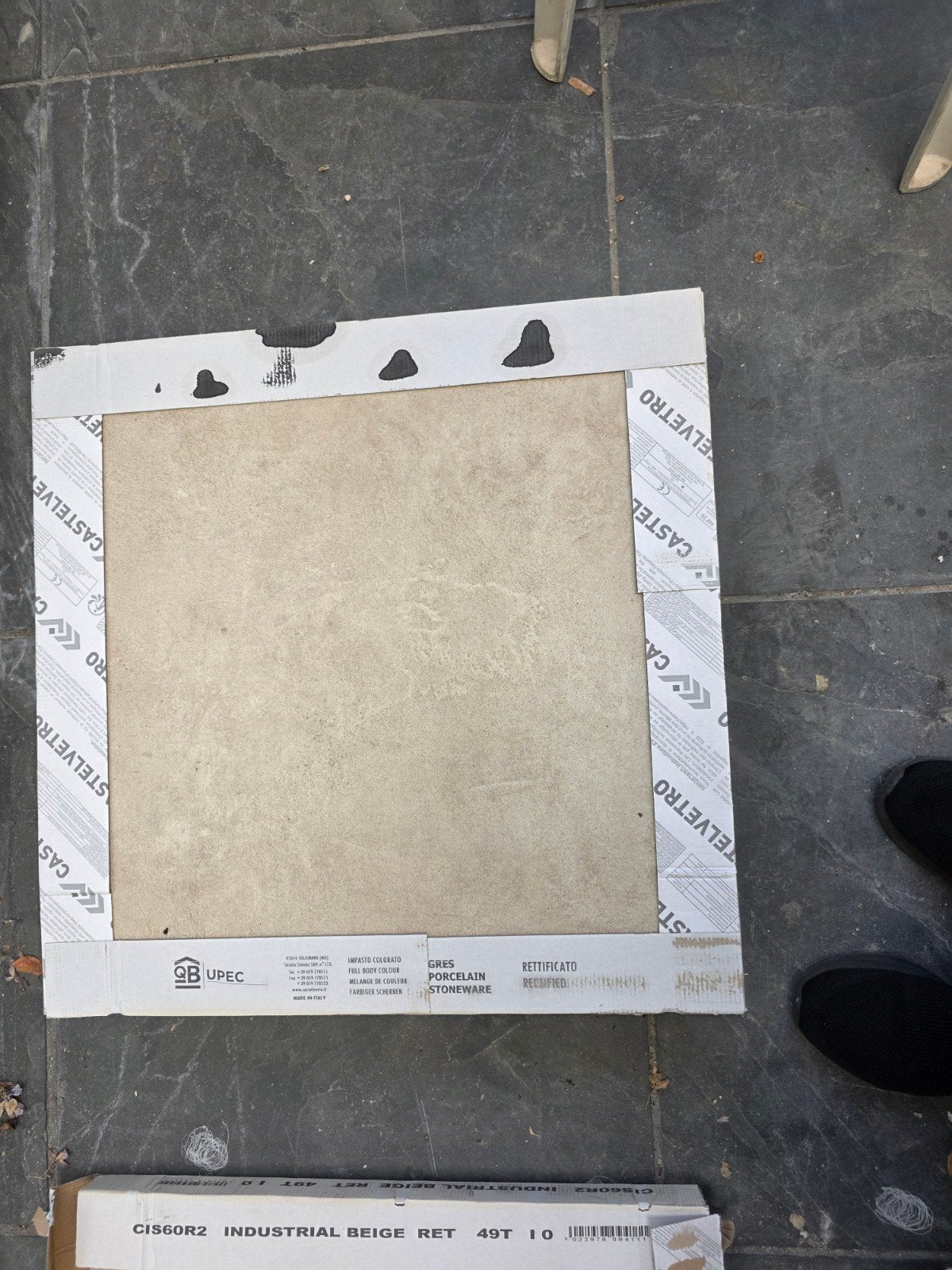 Castelvetro Industrial Beige Ret Vloertegels 60x60 cm, Doe-het-zelf en Verbouw, Ophalen, 60 cm of meer, Nieuw, 5 tot 10 m²