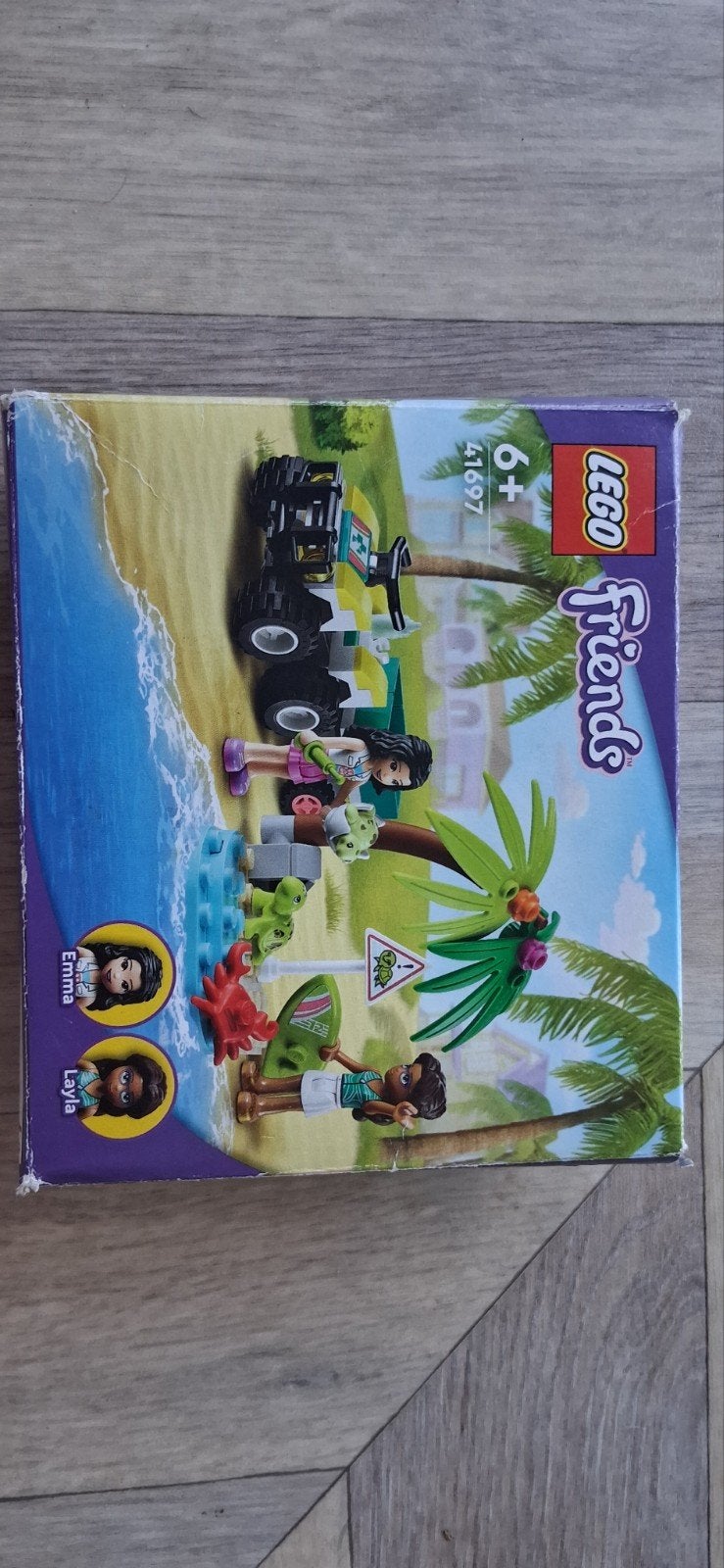 Kleine lego friends schildpadden reddingswagen set 41697, Lego, Friends, Ophalen of Verzenden, Zo goed als nieuw