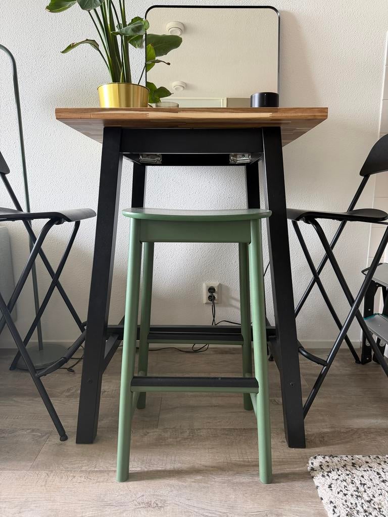 Hoge tafel - Bar tafel tekoop, Ophalen of Verzenden, Zo goed als nieuw