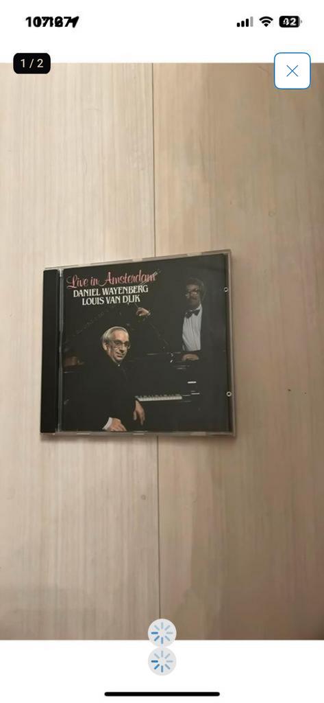 Daniel Wayenberg Louis van Dijk - live in Amsterdam (jazz), Ophalen of Verzenden, 1980 tot heden, Zo goed als nieuw, Jazz