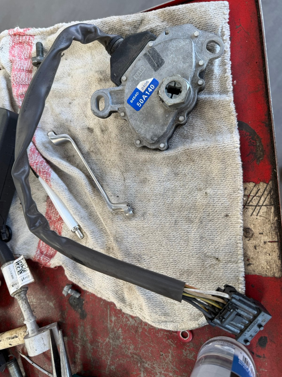Automaat positie sensor 525606 093732499 voor 9-5 1999-2001, Auto-onderdelen, Ophalen of Verzenden, Gebruikt, Saab