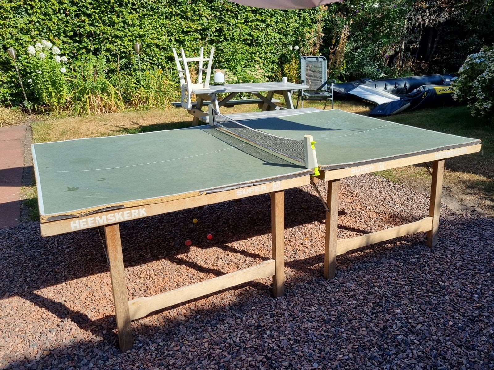 Heemskerk Super M Tafeltennistafel Outdoor, Ophalen, Gebruikt, Tafel Outdoor