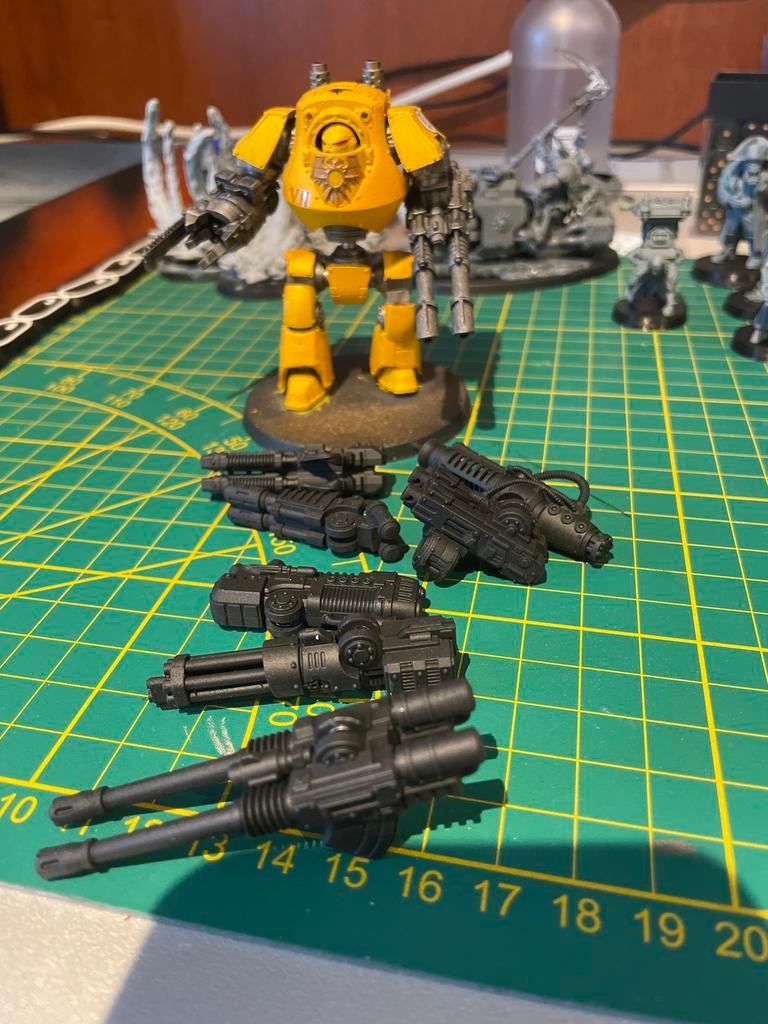 Warhammer 40K Contemptor Dreadnought magnetised weapons, Ophalen, Zo goed als nieuw
