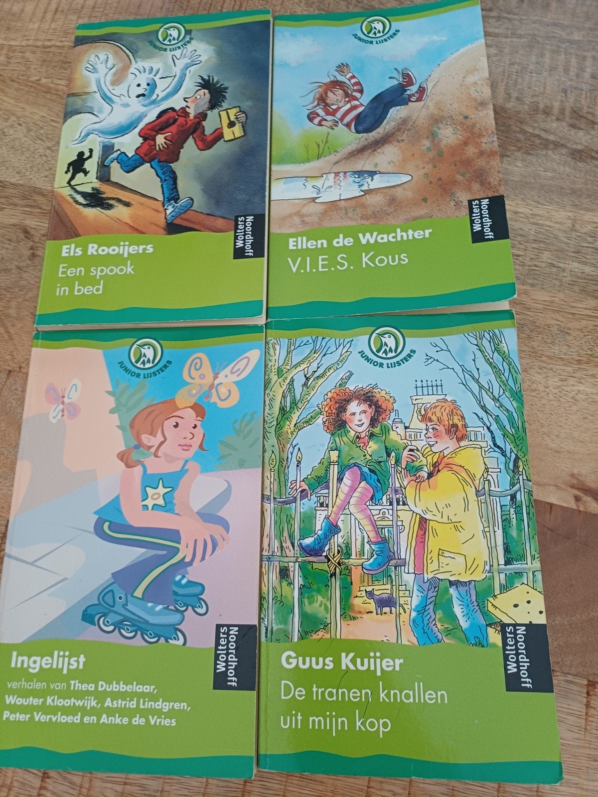 Junior Luisteraars boeken set (4 stuks), Ophalen of Verzenden