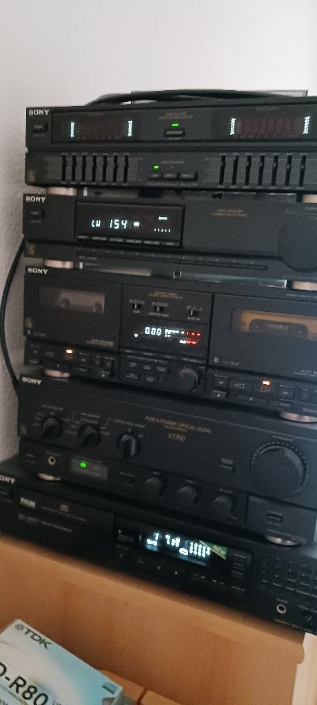 platenspeler + toren, Ophalen, Gebruikt, Losse componenten, Cassettedeck