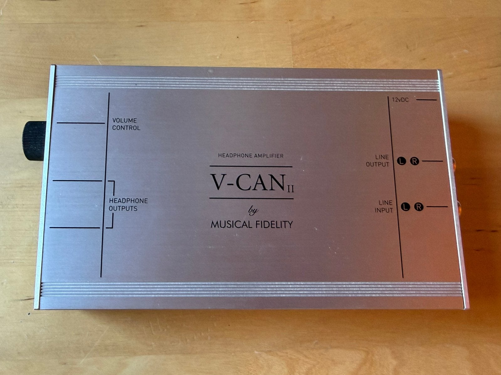 Musical Fidelity V-CAN II Hoofdtelefoonversterker, Ophalen of Verzenden, Zo goed als nieuw