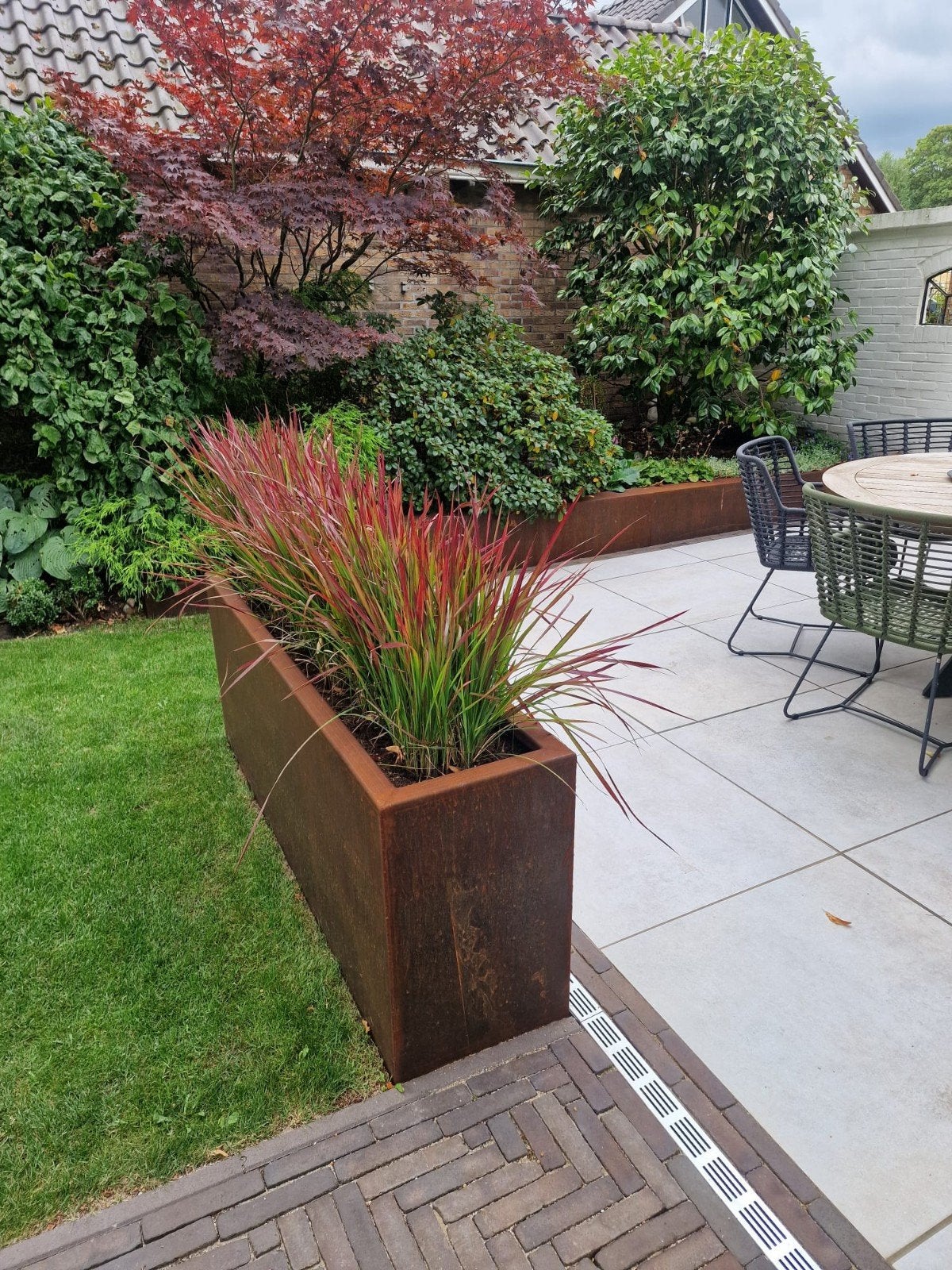 cortenstaal plantenbakken op maat, Ophalen, Olijnsma multiservice, 100 cm of meer, Nieuw