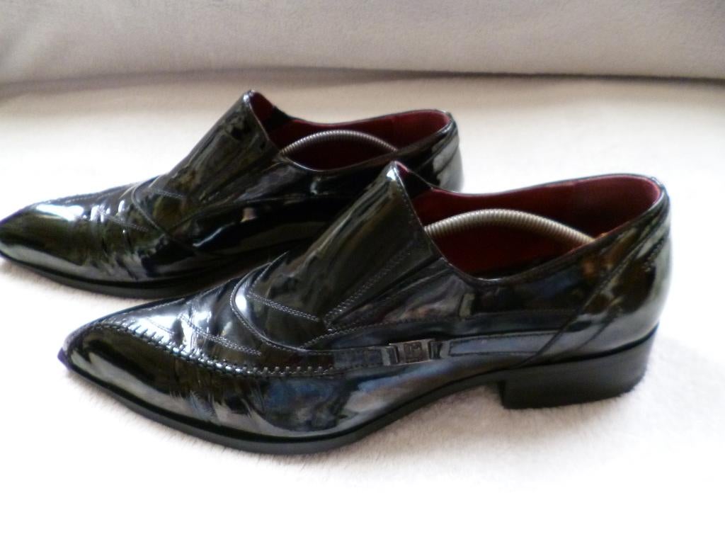 Jo Ghost instappers, maat 41. (Valt als 42), Zwart, Jo Ghost, Gedragen, Loafers