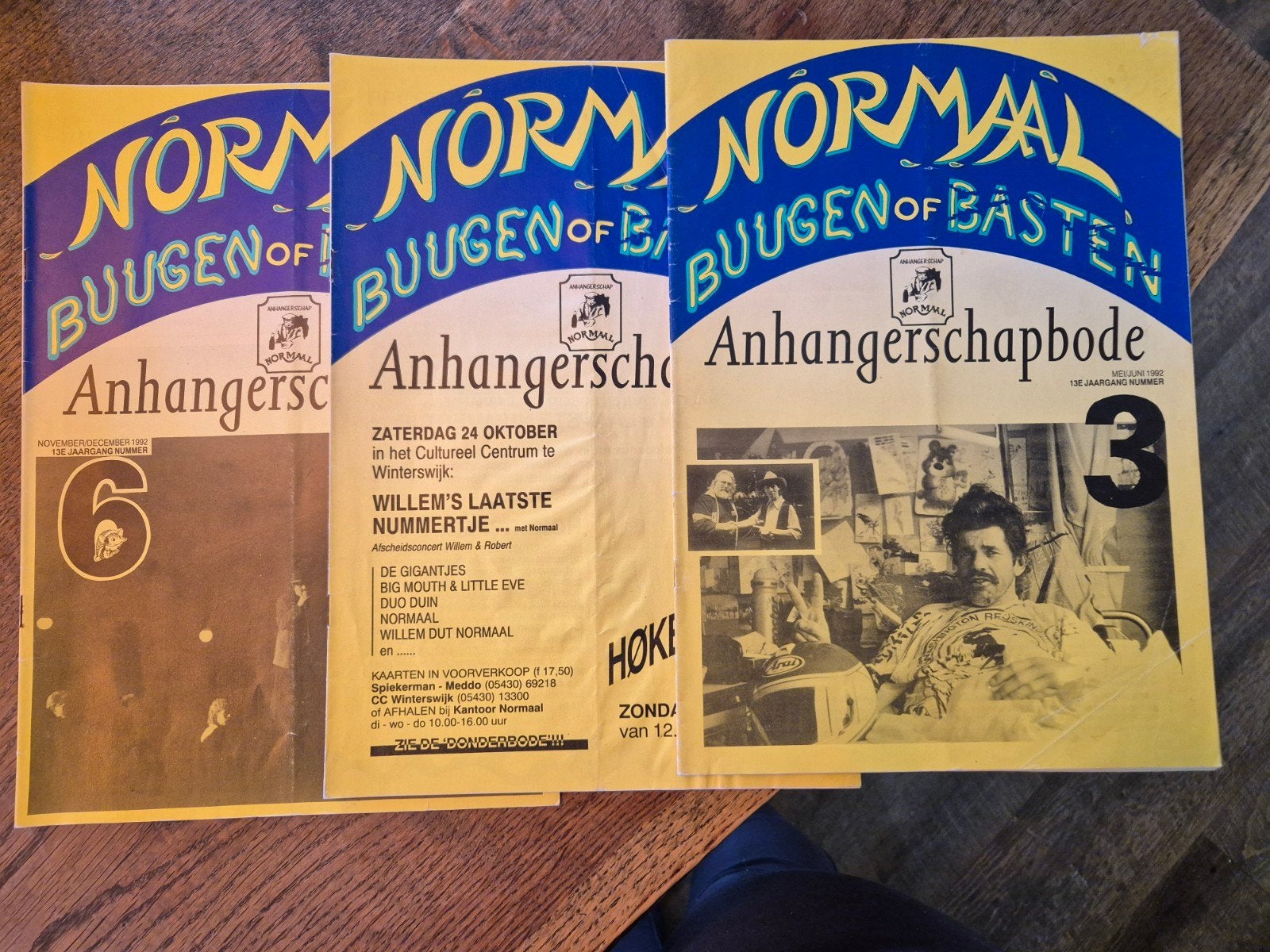 Normaal Buugen of Bästen Anhangerschapbode (3 stuks), Ophalen of Verzenden, Gelezen, Overige typen