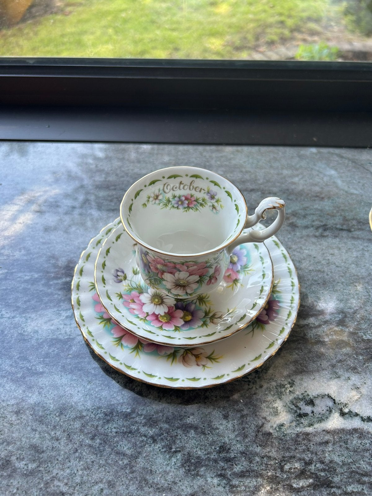 Royal Albert set October, Ophalen of Verzenden
