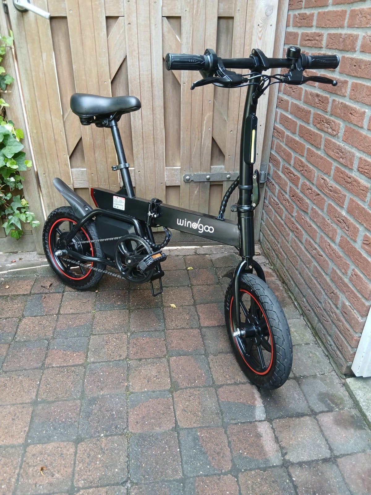 Windgoo B20 elektrische vouwfiets. E-bike., Minder dan 30 km per accu, Zo goed als nieuw, Minder dan 47 cm, Ophalen