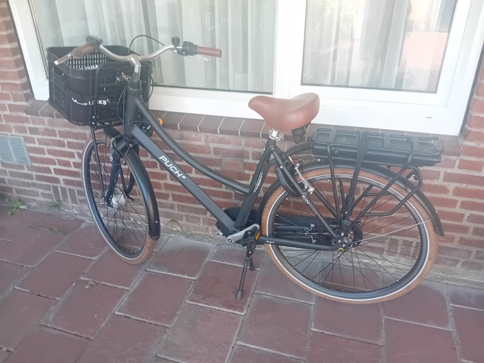 puch ebike transportfiets 4maanden oud, 51 tot 55 cm, Ophalen, Zo goed als nieuw, Overige merken