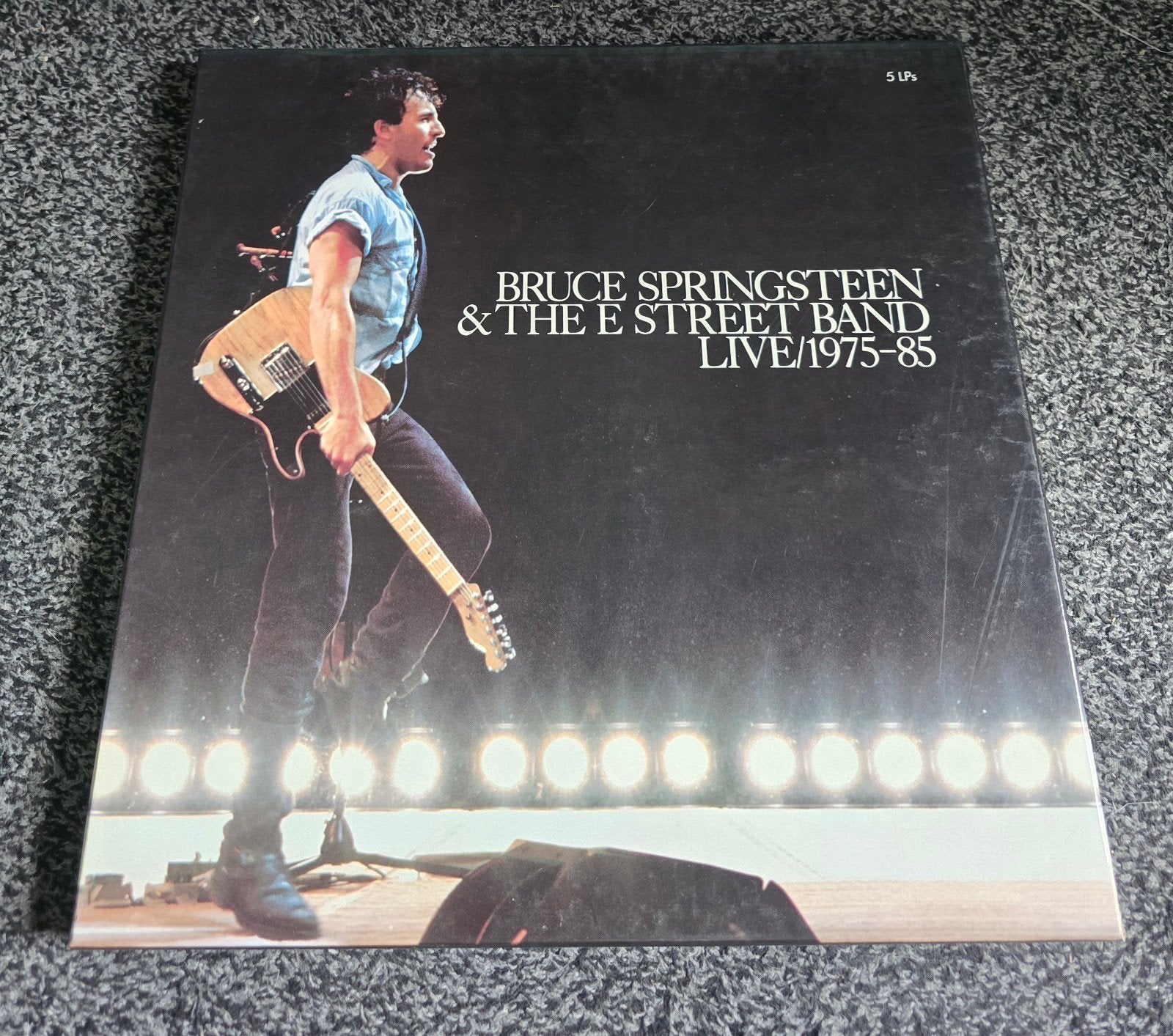 Bruce Springsteen live 5lp box, Cd's en Dvd's, Vinyl | Rock, Ophalen of Verzenden, Zo goed als nieuw, Overige formaten, Poprock