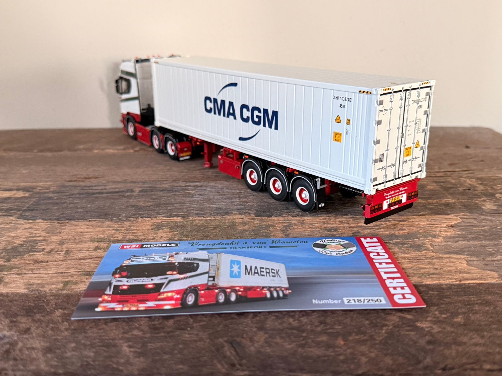 WSI - Scania next gen Vreugdenhil, Ophalen of Verzenden, Zo goed als nieuw, Bus of Vrachtwagen, Wsi