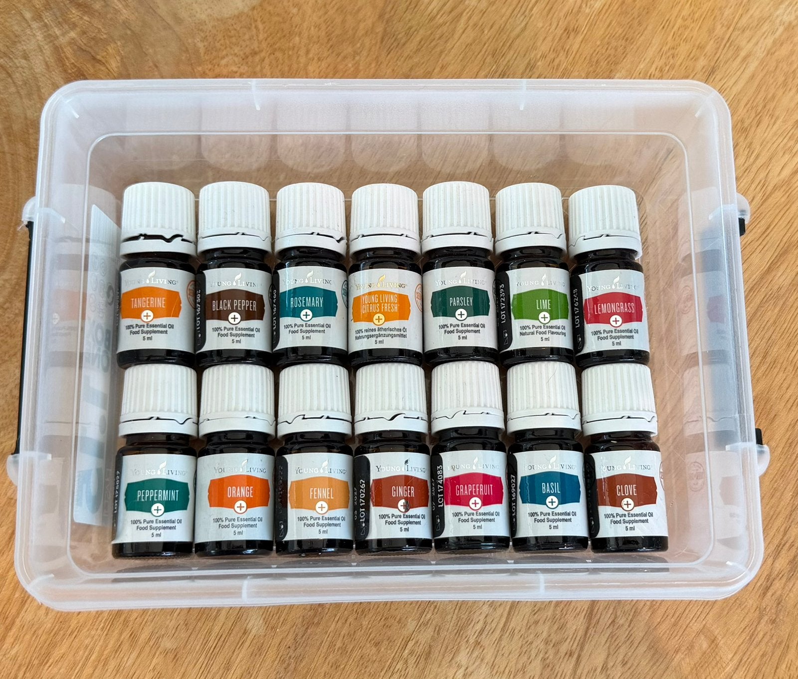 14 young living essentiële oliën, Ophalen of Verzenden, Nieuw