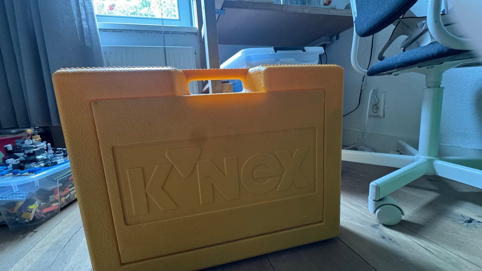 Grote verzameling K'nex in handige koffer, Ophalen, Gebruikt, K'nex
