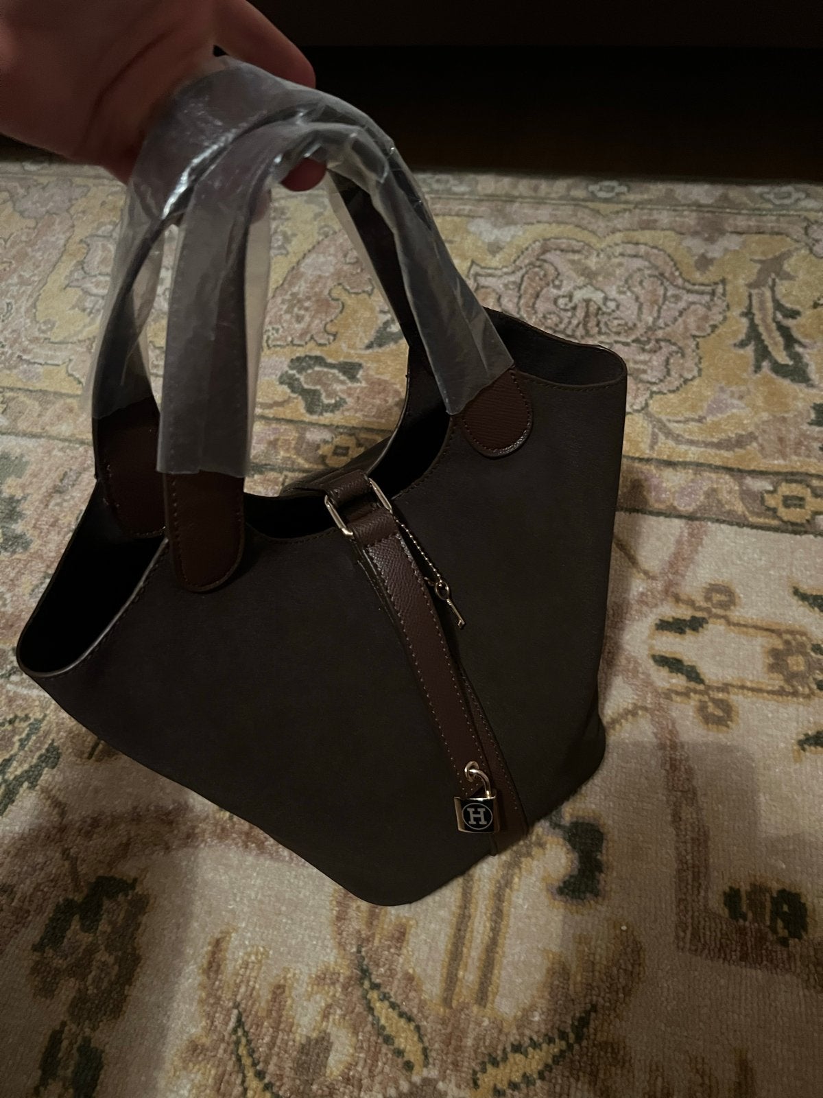 Hermes Picotin Leren Tote, Sieraden, Tassen en Uiterlijk, Ophalen of Verzenden, Zo goed als nieuw, Bruin, Handtas