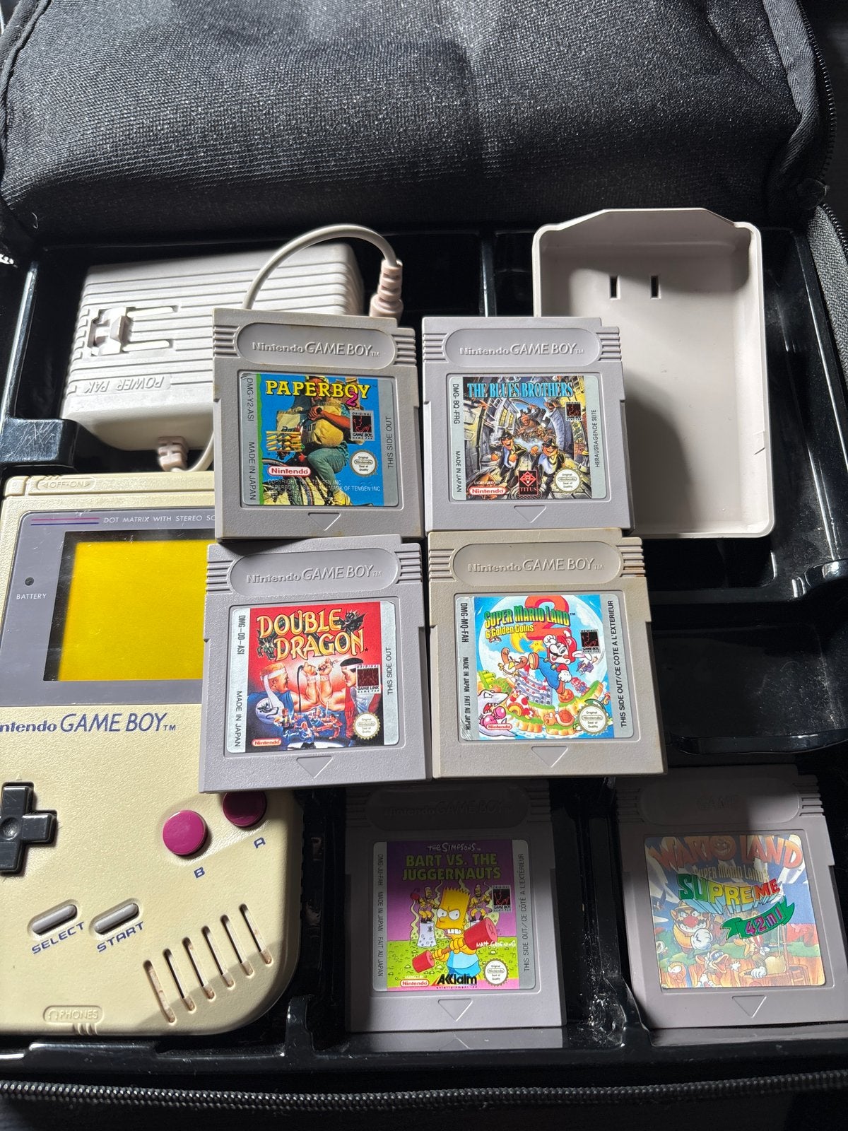 Originele Game Boy met 7 spellen o.a. Double Dragon 1, Spelcomputers en Games, Games | Nintendo Game Boy, Ophalen of Verzenden