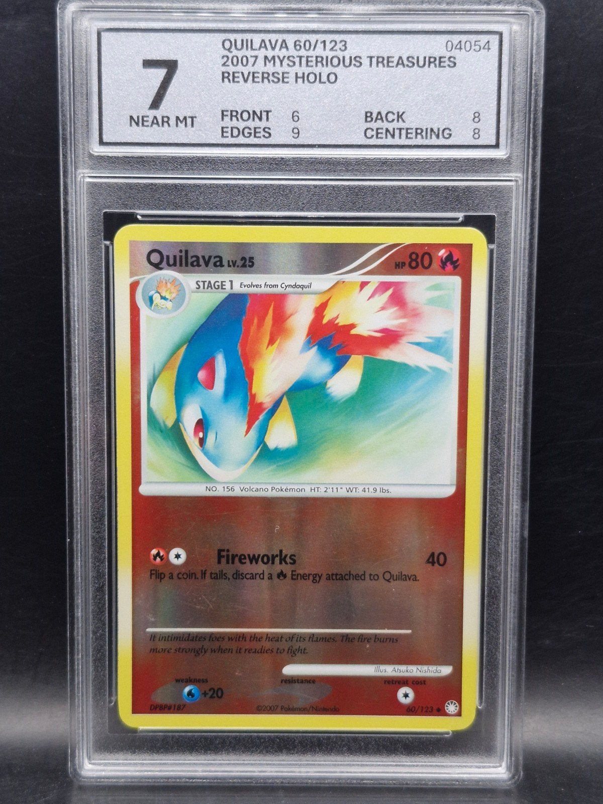 Quilava 2007 mysterious treasures reverse holo #60 woetoe 7, Verzenden, Zo goed als nieuw, Losse kaart