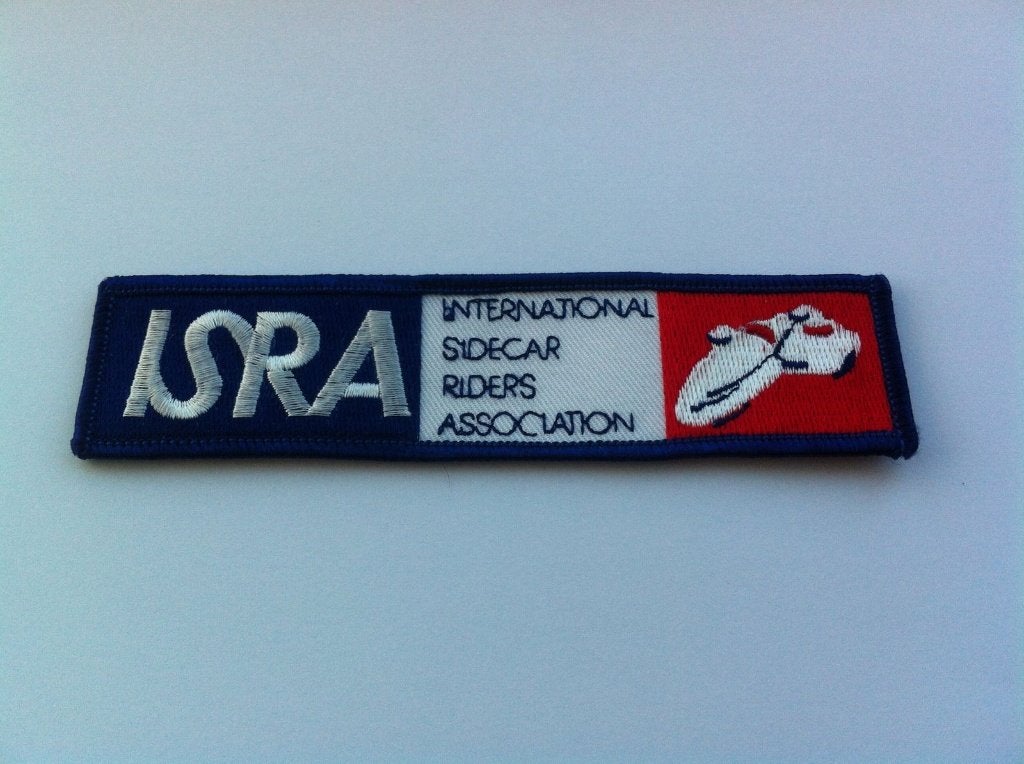 ISRA zijsspan patch badge opnaai embleem, Ophalen of Verzenden, Nieuw, Motoren