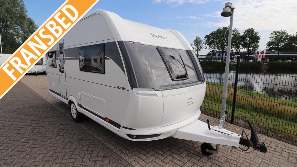 Hobby De Luxe 460 UFE MODEL 2027 - 482, Caravans en Kamperen, Schokbreker, Rondzit, Hobby, Bedrijf