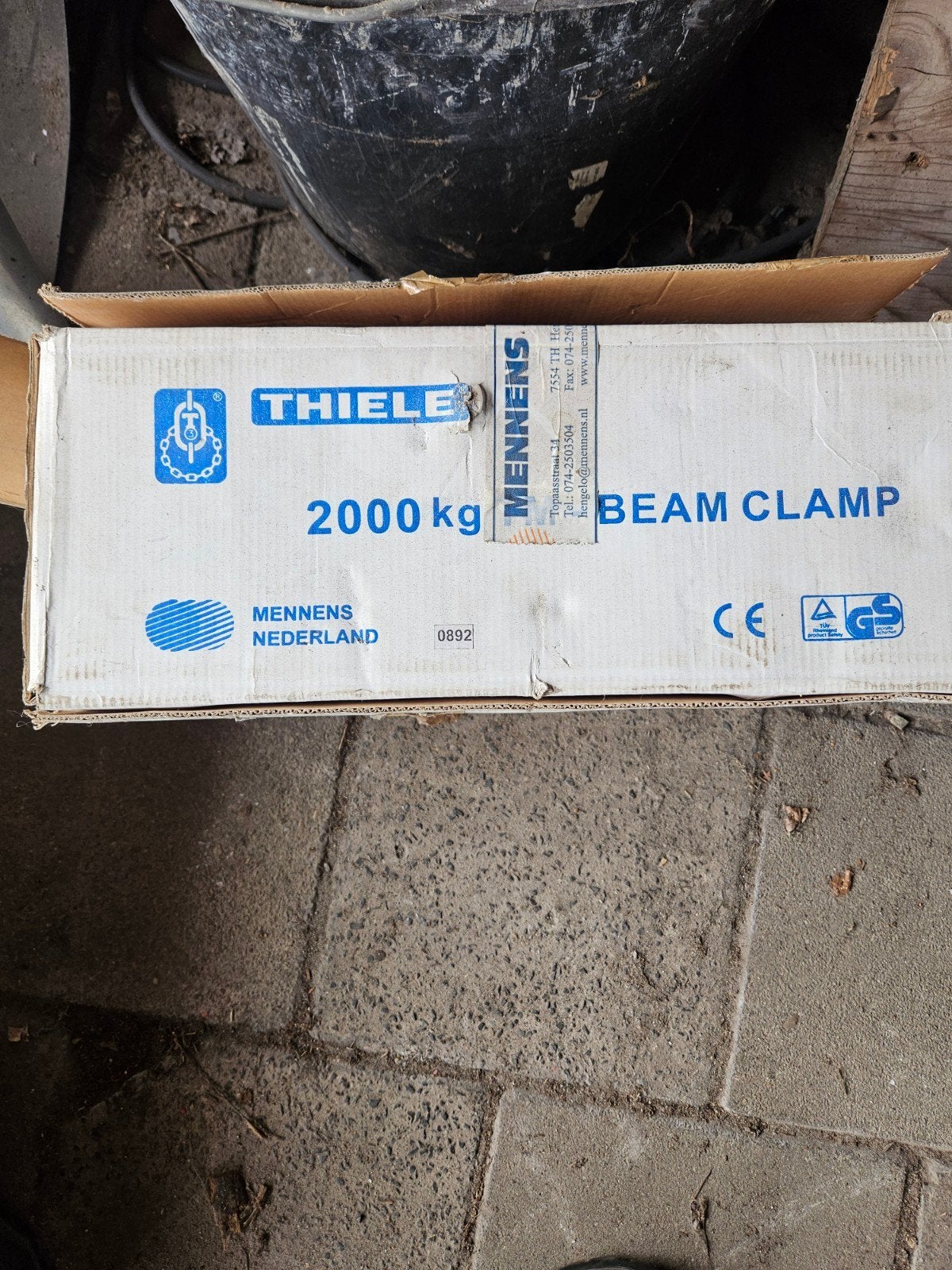 Thiele balkklem 2000kg nieuw (4 stuks), Ophalen, ., Nieuw, Thiele