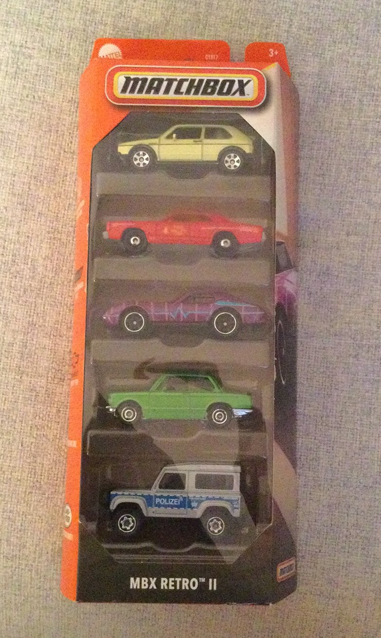 Matchbox 5 pack MBX retro II, Ophalen of Verzenden, Nieuw