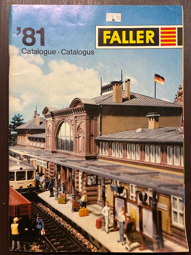 Faller Catalogus '81 - Modelbouw Treinen, Ophalen of Verzenden, Gebruikt, Boek, Tijdschrift of Catalogus, Overige merken
