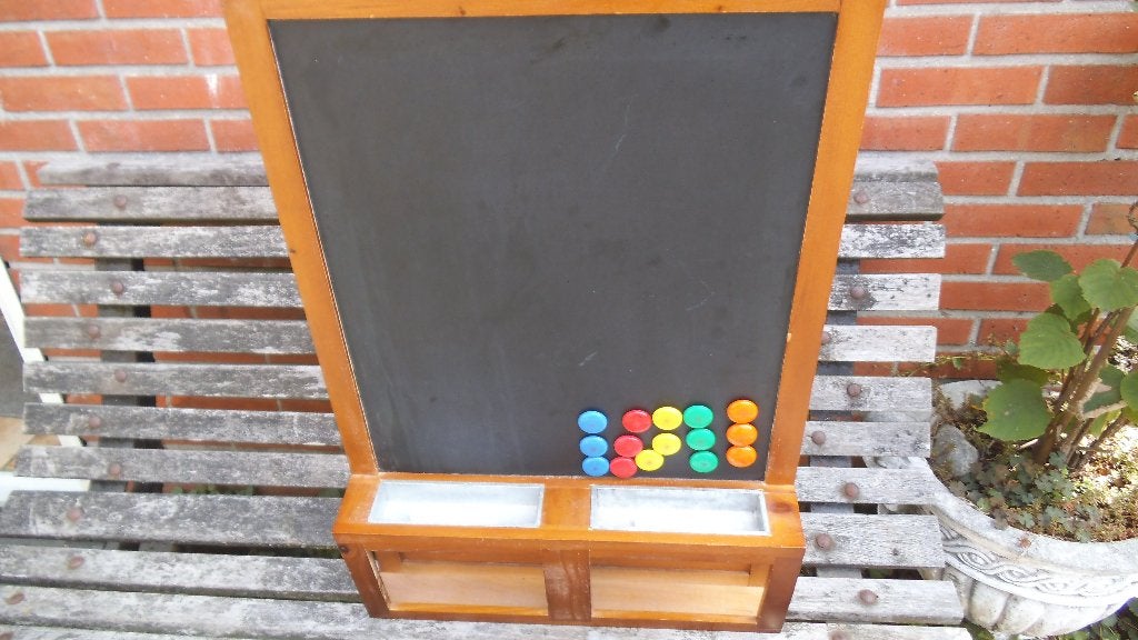 vintage schoolbord, Diversen, Schoolborden, Ophalen, Gebruikt, Krijtbord