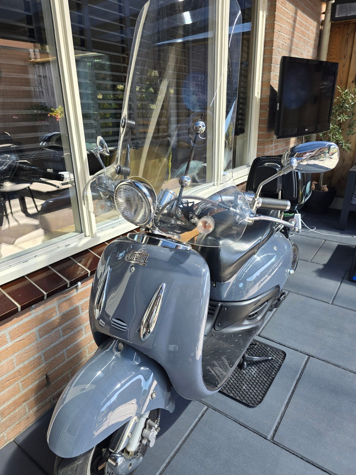 scooter agm  retro zo goed als nieuw, Ophalen, Zo goed als nieuw, Benzine, Overige merken
