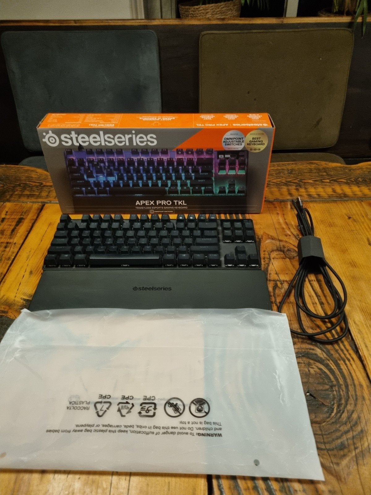 steelseries apex pro tkl, Ophalen