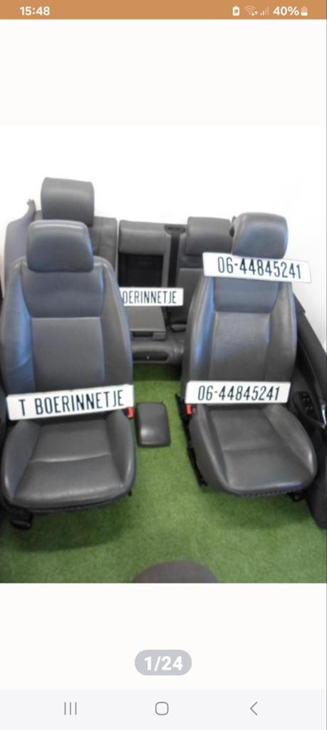 Saab 9.3 Interieur Volleder  2003-2012 Zeer Netjes, Auto-onderdelen, Interieur en Bekleding, Ophalen, Saab
